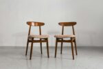 Vintage Dining Chairs, Zamojskie Fabryki Mebli, Poland, 1960s, Set Of 4