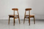 Vintage Dining Chairs, Zamojskie Fabryki Mebli, Poland, 1960s, Set Of 4