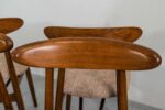 Vintage Dining Chairs, Zamojskie Fabryki Mebli, Poland, 1960s, Set Of 4