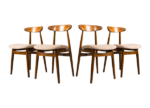 Vintage Dining Chairs, Zamojskie Fabryki Mebli, Poland, 1960s, Set Of 4