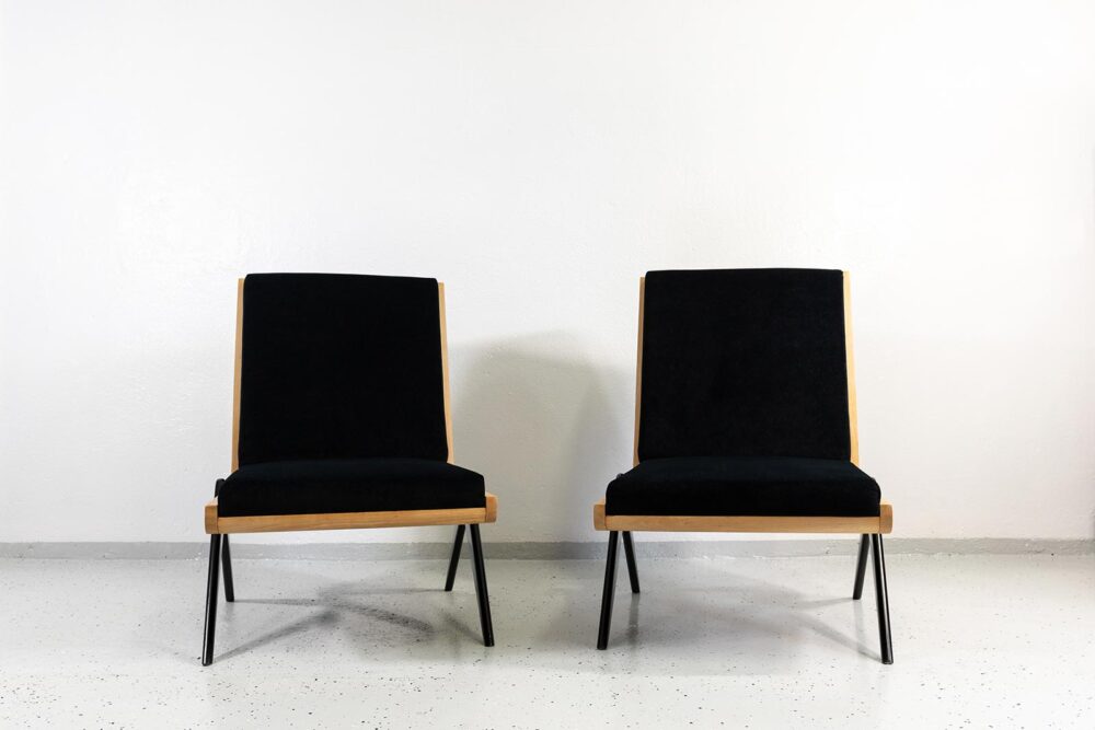 Modernist Armchairs, Type 1312 By Slupskie Furniture Factory, Poland, 1960s