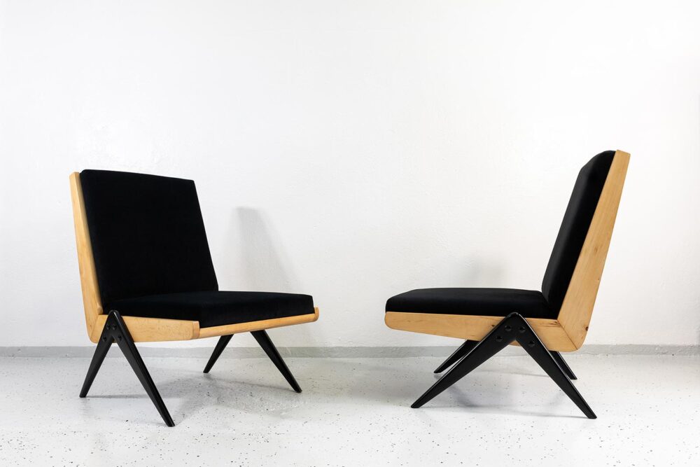 Modernist Armchairs, Type 1312 By Slupskie Furniture Factory, Poland, 1960s