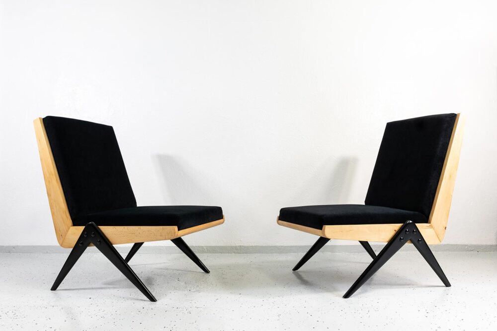 Modernist Armchairs, Type 1312 By Slupskie Furniture Factory, Poland, 1960s