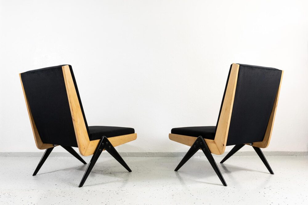 Modernist Armchairs, Type 1312 By Slupskie Furniture Factory, Poland, 1960s