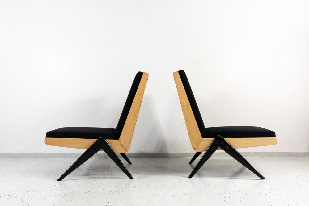 Modernist Armchairs, Type 1312 By Slupskie Furniture Factory, Poland, 1960s