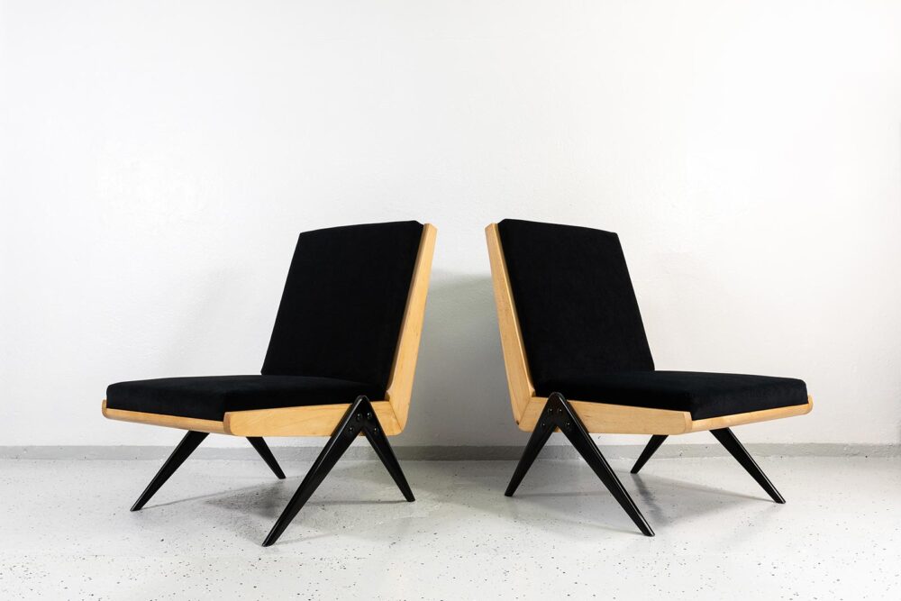 Modernist Armchairs, Type 1312 By Slupskie Furniture Factory, Poland, 1960s