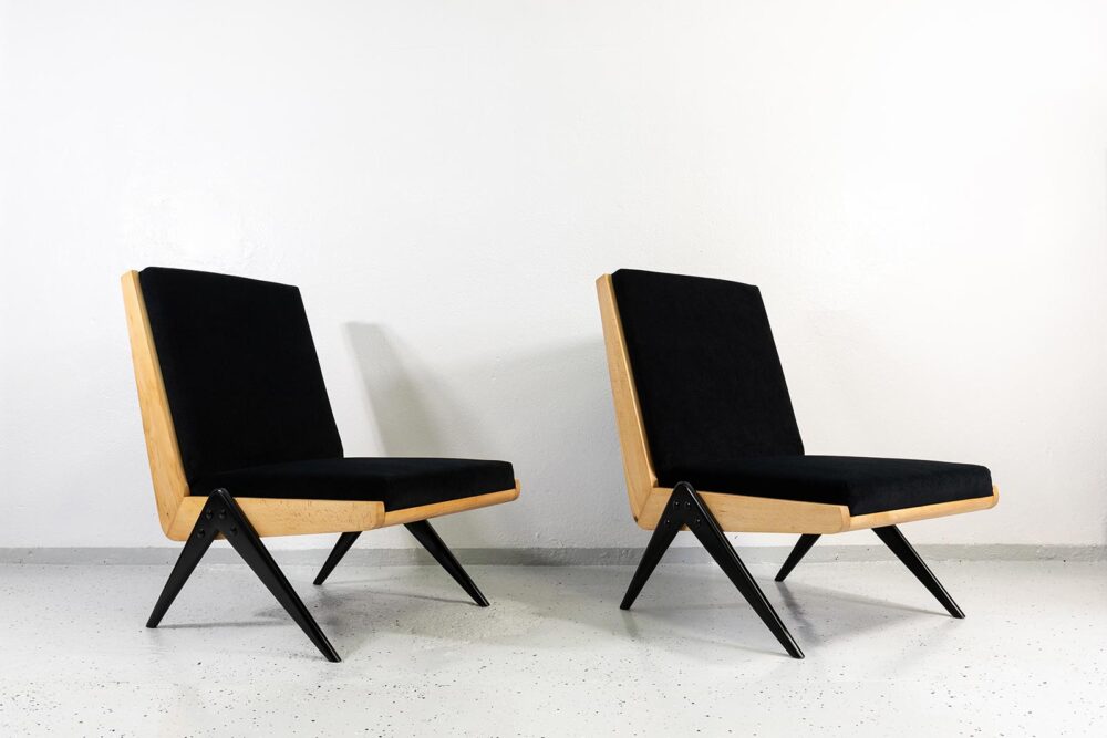 Modernist Armchairs, Type 1312 By Slupskie Furniture Factory, Poland, 1960s
