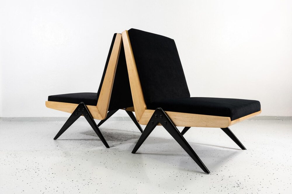 Modernist Armchairs, Type 1312 By Slupskie Furniture Factory, Poland, 1960s