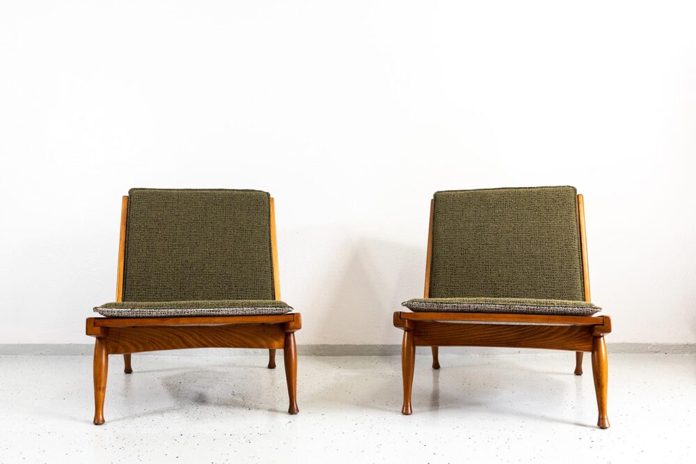 Mid Century Armchairs By Marian Grabinski, Kfm, Poland, 1960s
