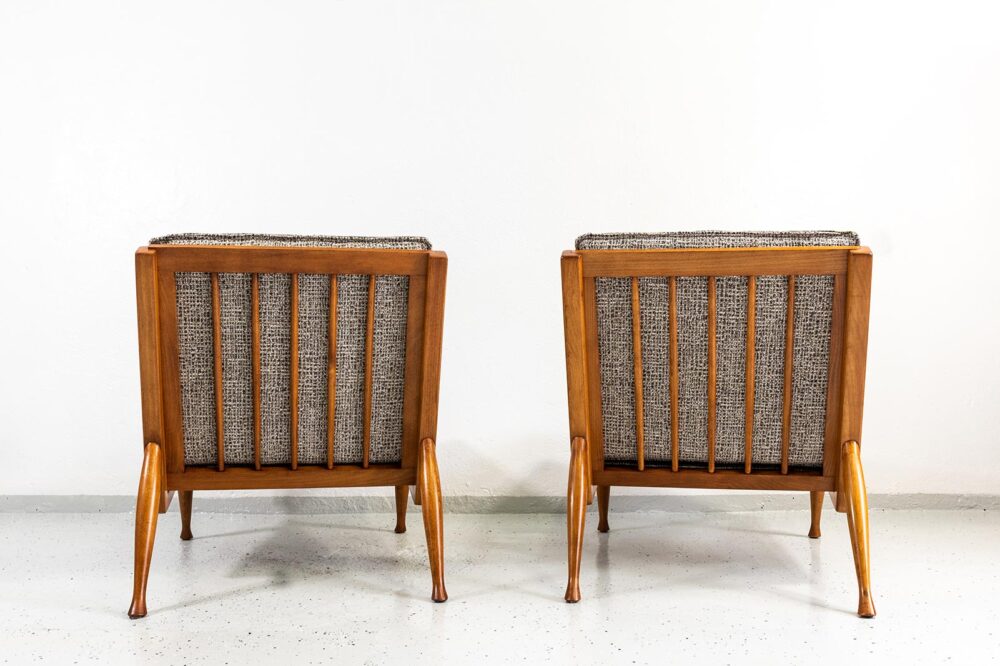 Mid Century Armchairs By Marian Grabinski, Kfm, Poland, 1960s