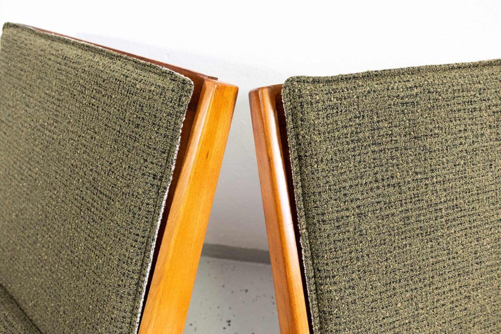 Mid Century Armchairs By Marian Grabinski, Kfm, Poland, 1960s