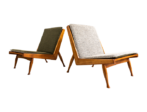 Mid Century Armchairs By Marian Grabinski, Kfm, Poland, 1960s